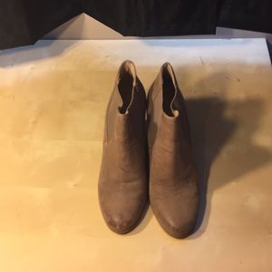 Faux leather boots